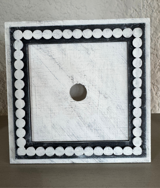 Beaded Single Frame Base