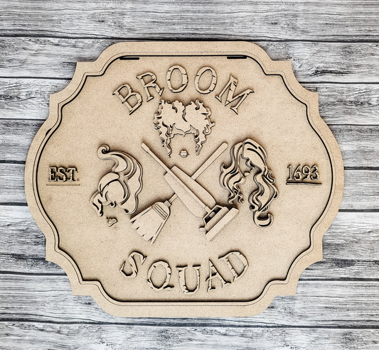 Broom Squad Door Hanger DH002