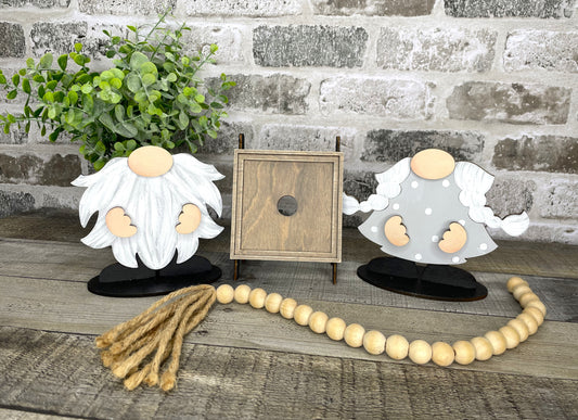 Gnome & Easel Frame Interchangeable Base