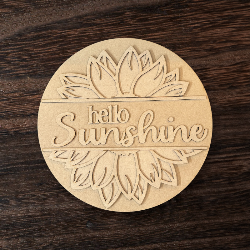 HELLO SUNSHINE DOOR HANGER DH004