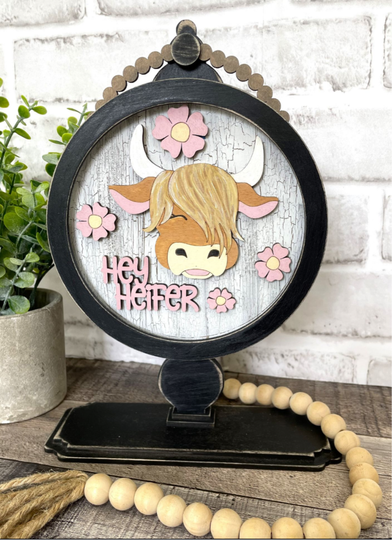 Hey Heifer round interchangeable