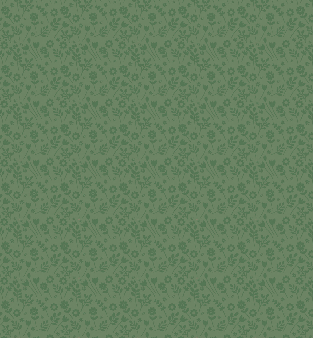 Chickens: Flocked Floral