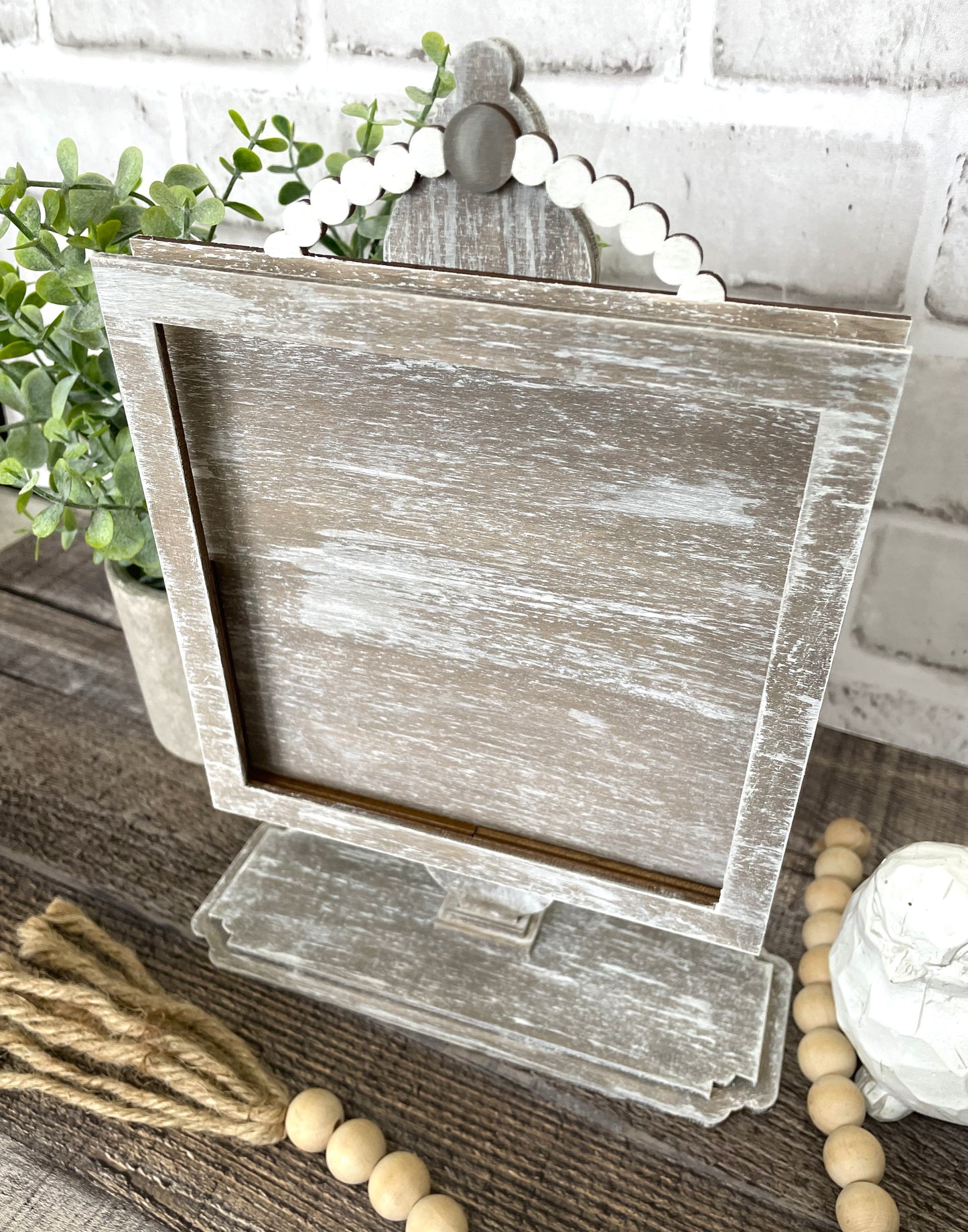 Table Top square Interchangeable base