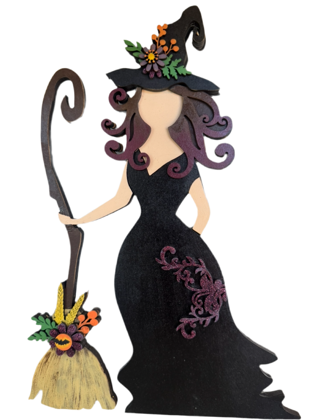 Witch with Broom
