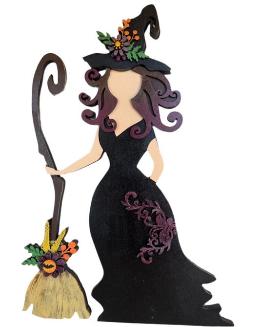 Witch with Broom
