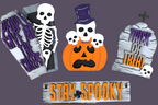 Stay spooky Halloween  Wagon/Raised Shelf Insert Kit DIY Craft