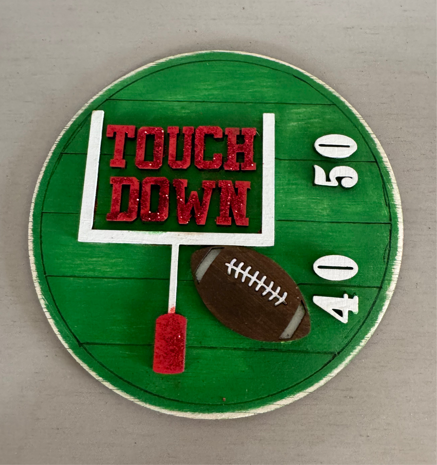 Touch down table top round sitter insert