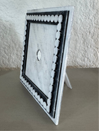 Small Square Scalloped Frame DIY Craft