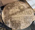 Flower Door Round