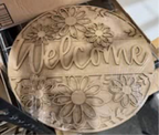 Flower Door Round