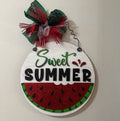 Sweet Summer Door Round 15" DIY
