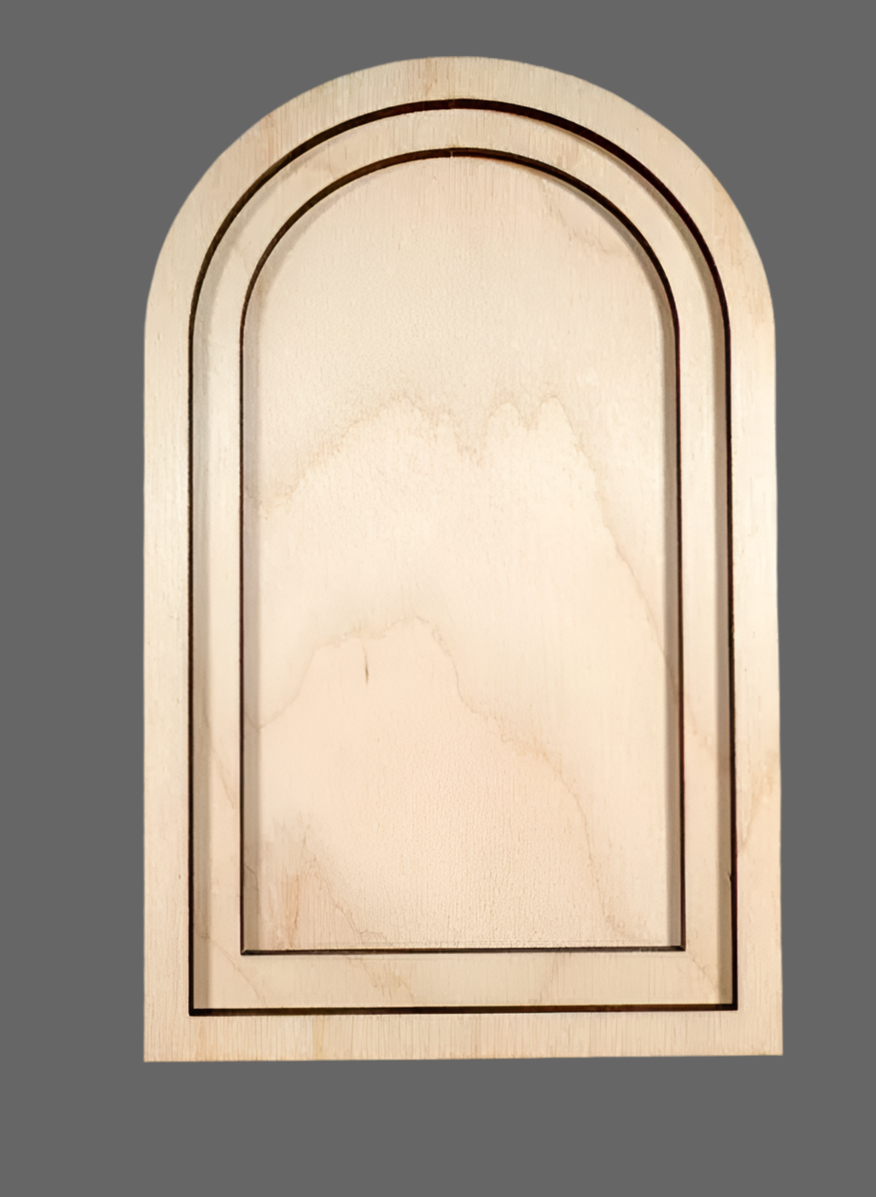Smooth Arch Frame DIY Craft