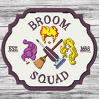 Broom Squad door hanger