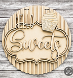 Hello Sweets  DIY Door Round