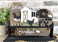 Farm Fresh Eggs Wagon/Raised Shelf Insert Kit DIY Craft