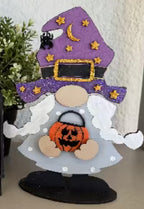 Gnome & Easel kit Halloween (Gnome bases sold separately)