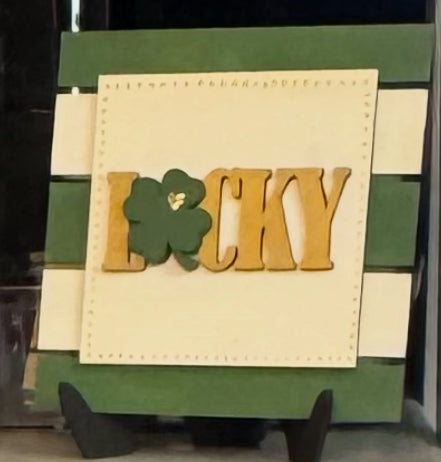 6” Square for Frame Insert or Square Table Top Frame DIY Craft