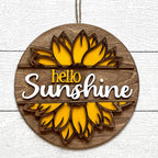 HELLO SUNSHINE DOOR HANGER DH004