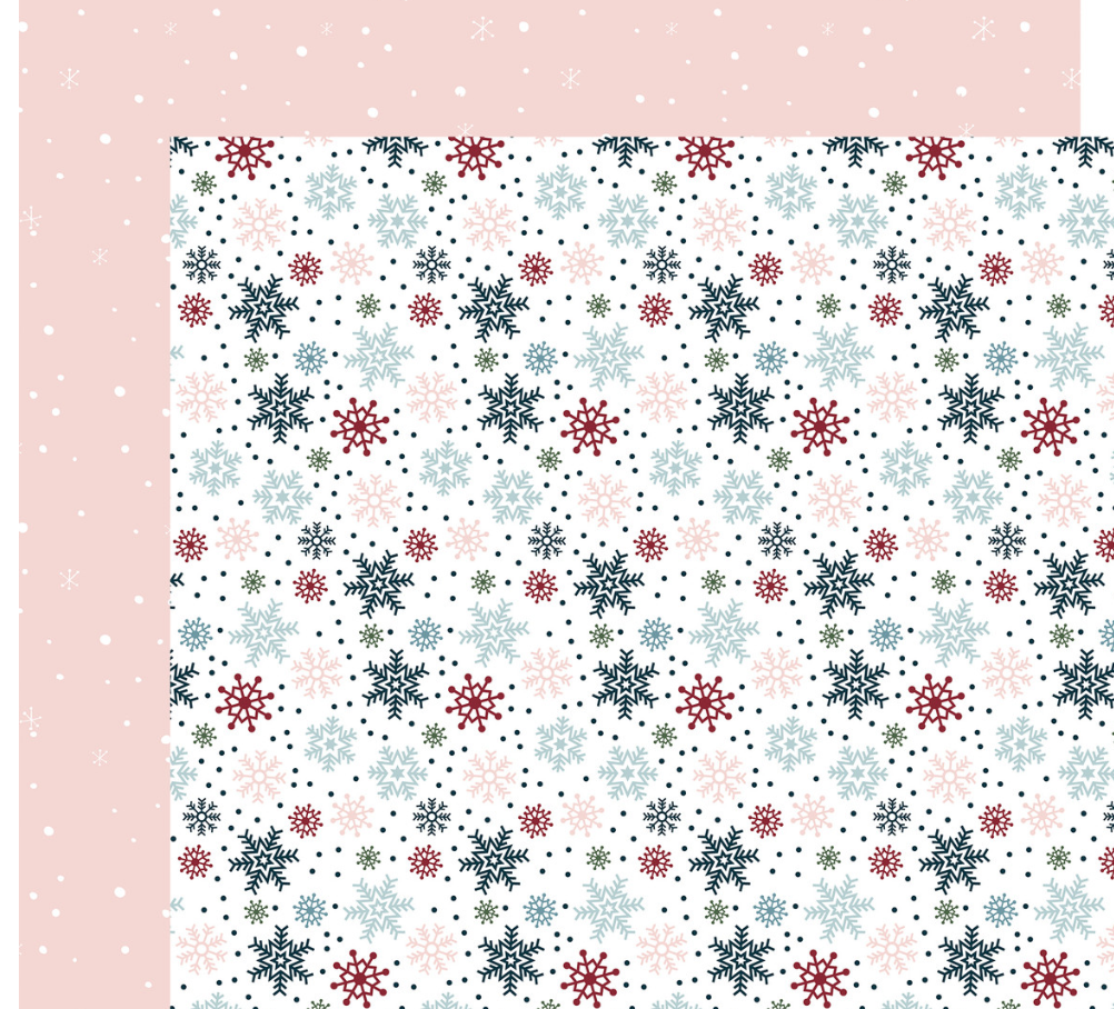 Winter Fun-Winter is coming snowflakes 12 x 12