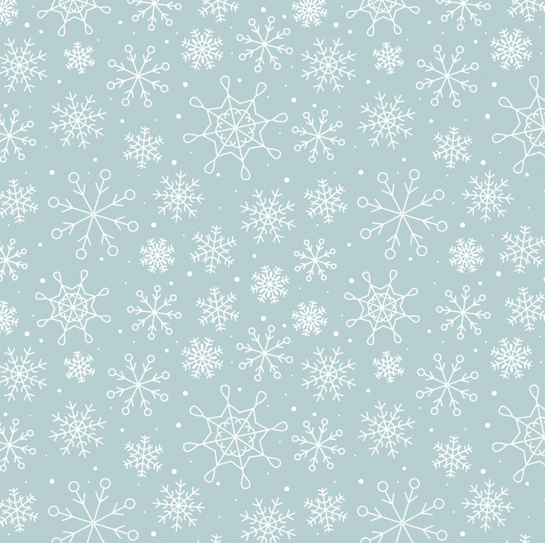 Winter fun; winter scenery snowflakes 12 x 12 patterned paper