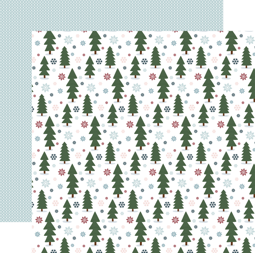 Winter Fun: Snowy Forest Trees