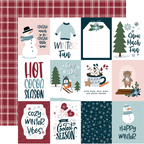 Winter Fun 3x4 journaling cards