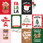 Santa's Christmas Delivery 3x4 Journaling cards