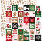 Santa's Christmas Delivery 2x2 Journaling Cards 12x12 paper