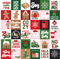 Santa's Christmas Delivery 2x2 Journaling Cards 12x12 paper