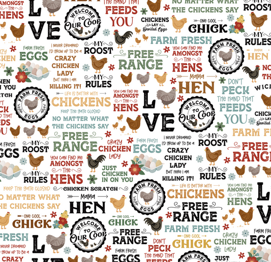 Chickens: Free Range Phrases