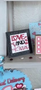 Be Mine Interchangeable Tabletop Sitter DIY Craft