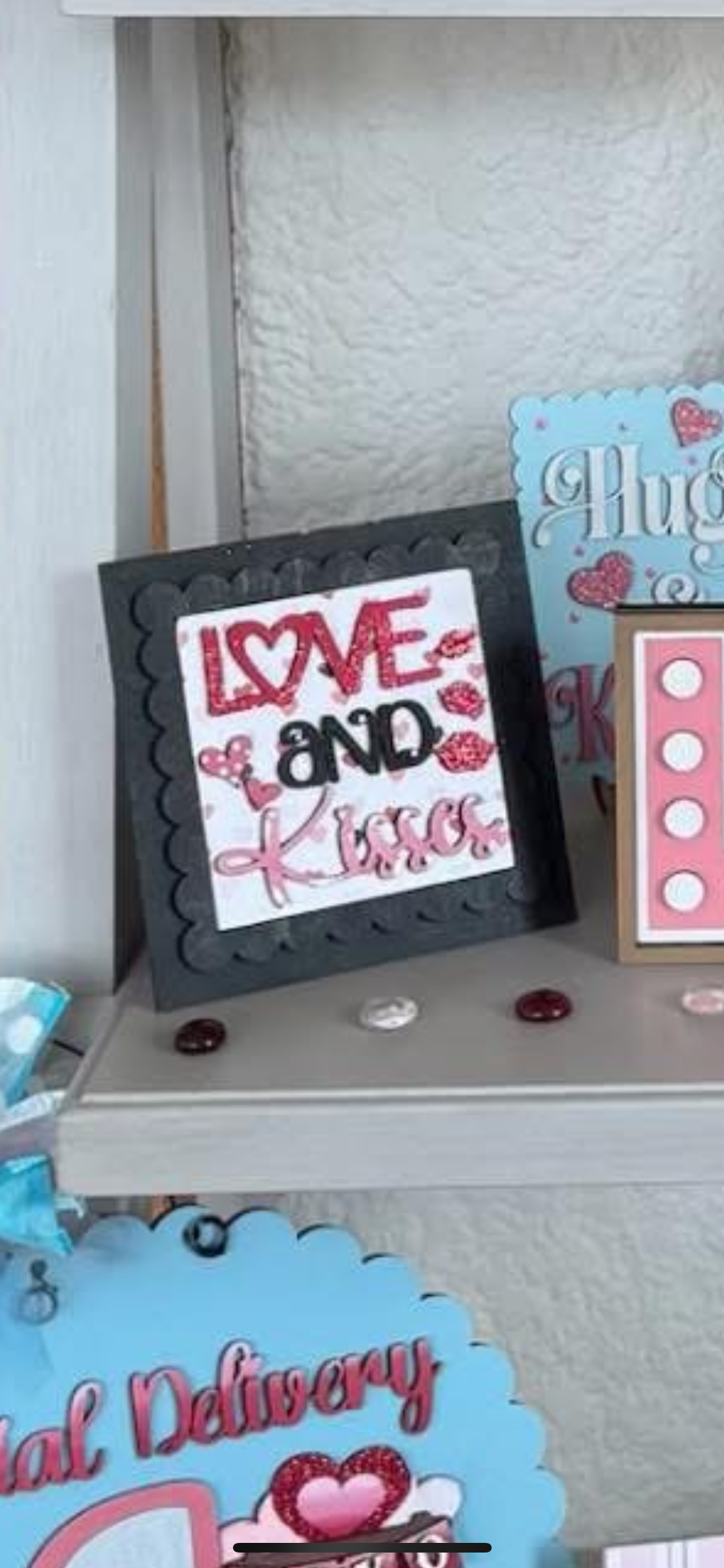 Be Mine Interchangeable Tabletop Sitter DIY Craft