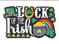 Luck of the Irish shelf sitter DIY Craft