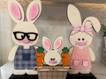 Bunny Family Trio -DIY