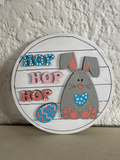 Round Tabletop frame insert -Hop Hop Hop DIY