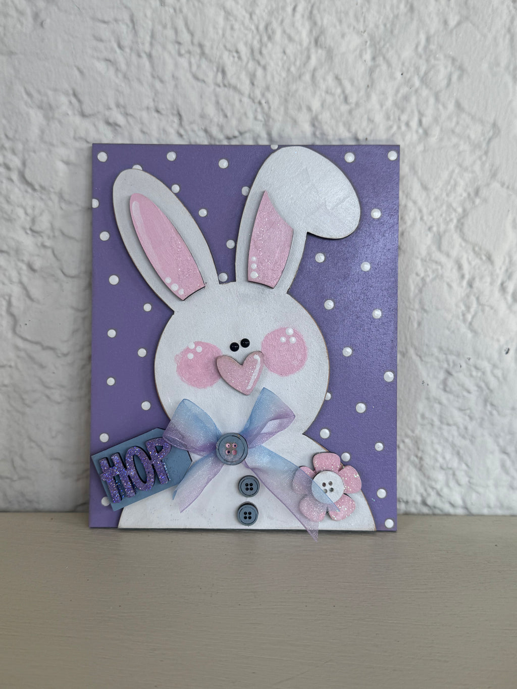 Rectangle insert Bunny Hop- DIY
