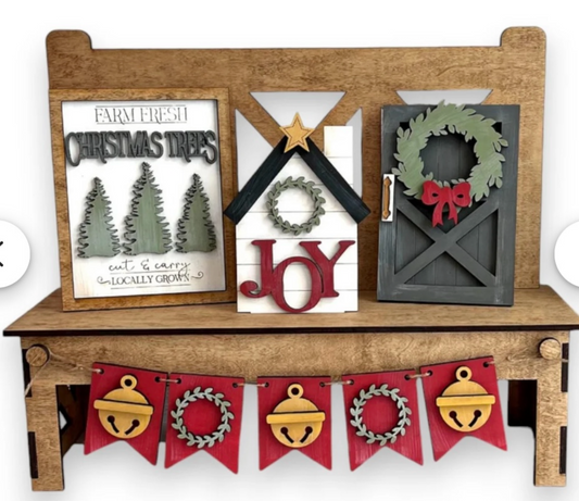 Bench Fresh Tree Farm Christmas Kit