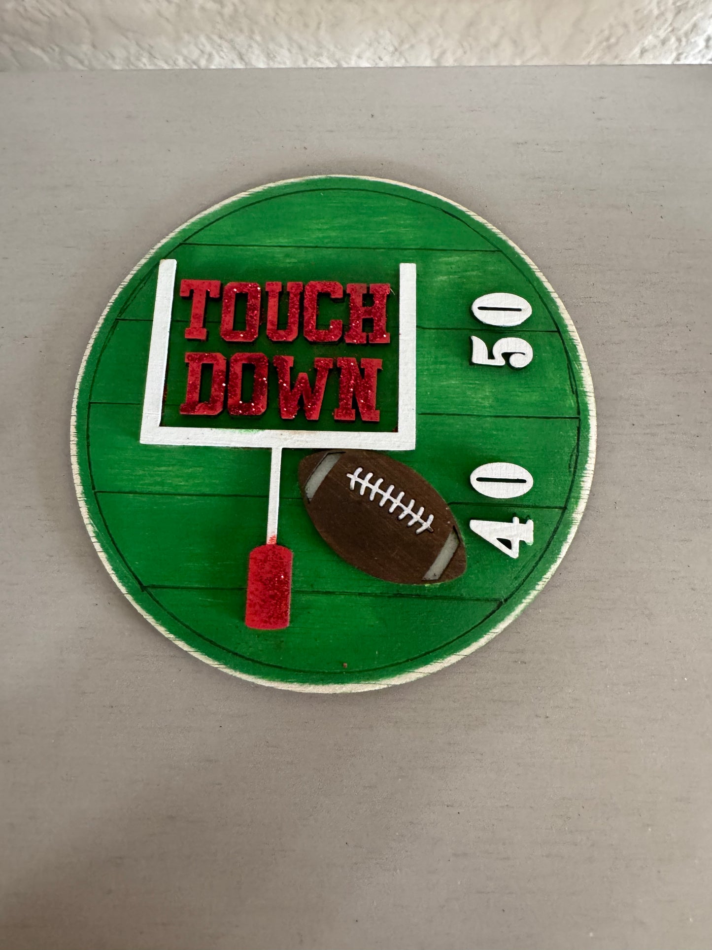 Touch down table top round sitter insert