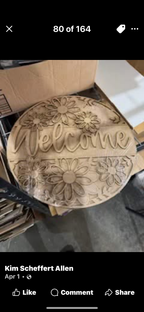 Flower Door Round