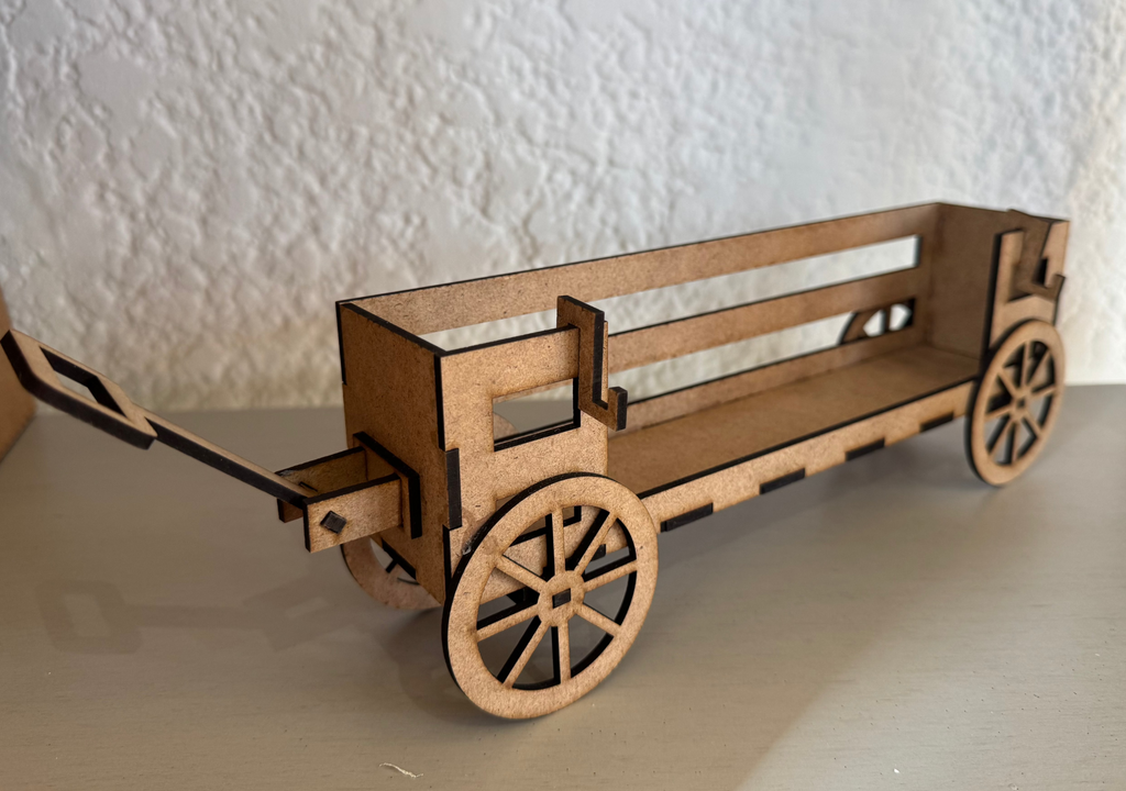 Wagon Shelf Base DIY Craft