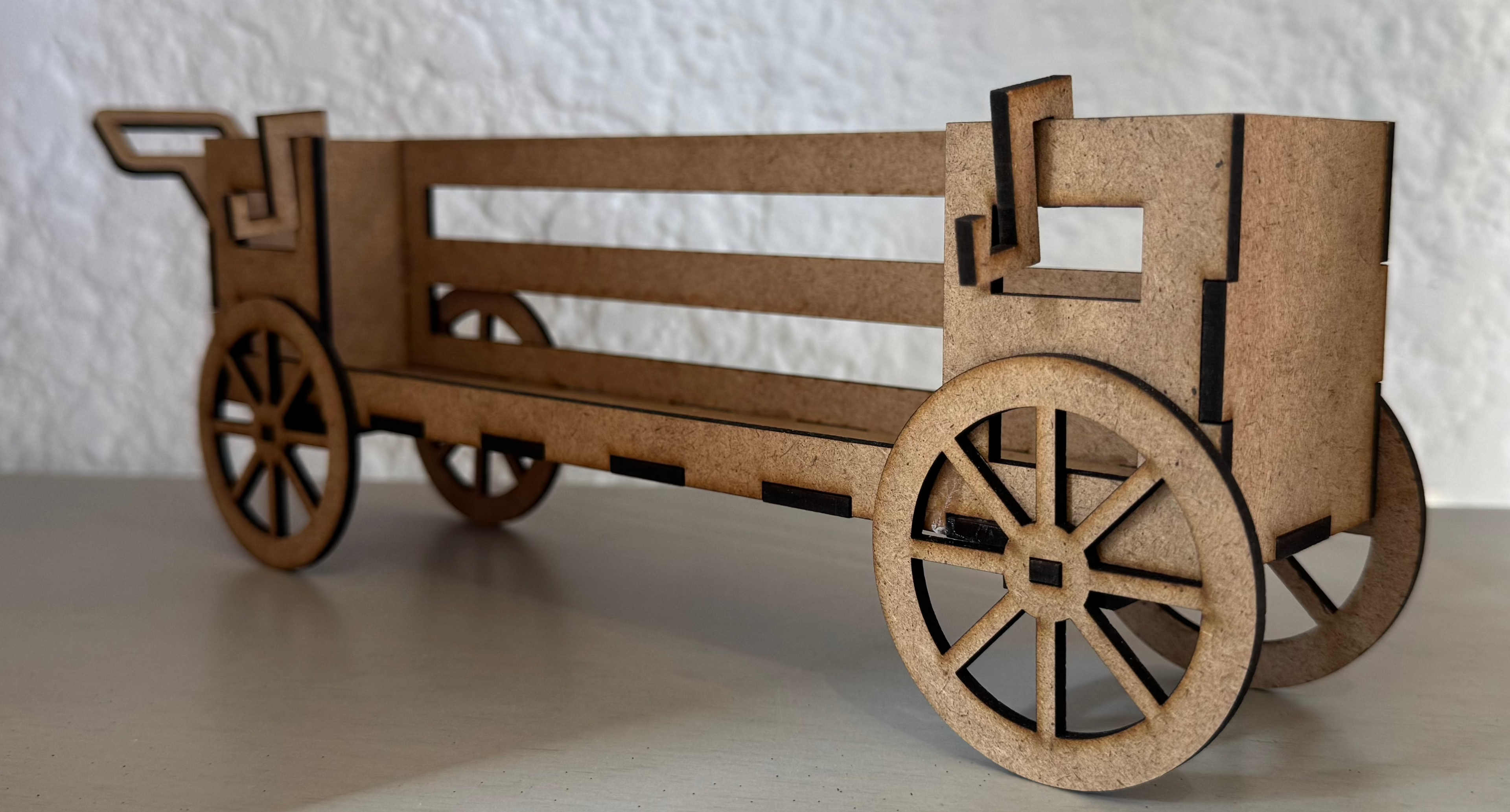 Wagon Shelf Base DIY Craft