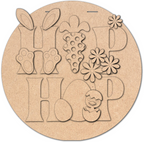 Hip Hop Easter Door Round DIY KIT