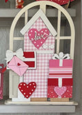 Arched Window Valentine Insert DIY Kit