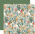 Chickens: Flocked Floral