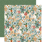 Chickens: Flocked Floral