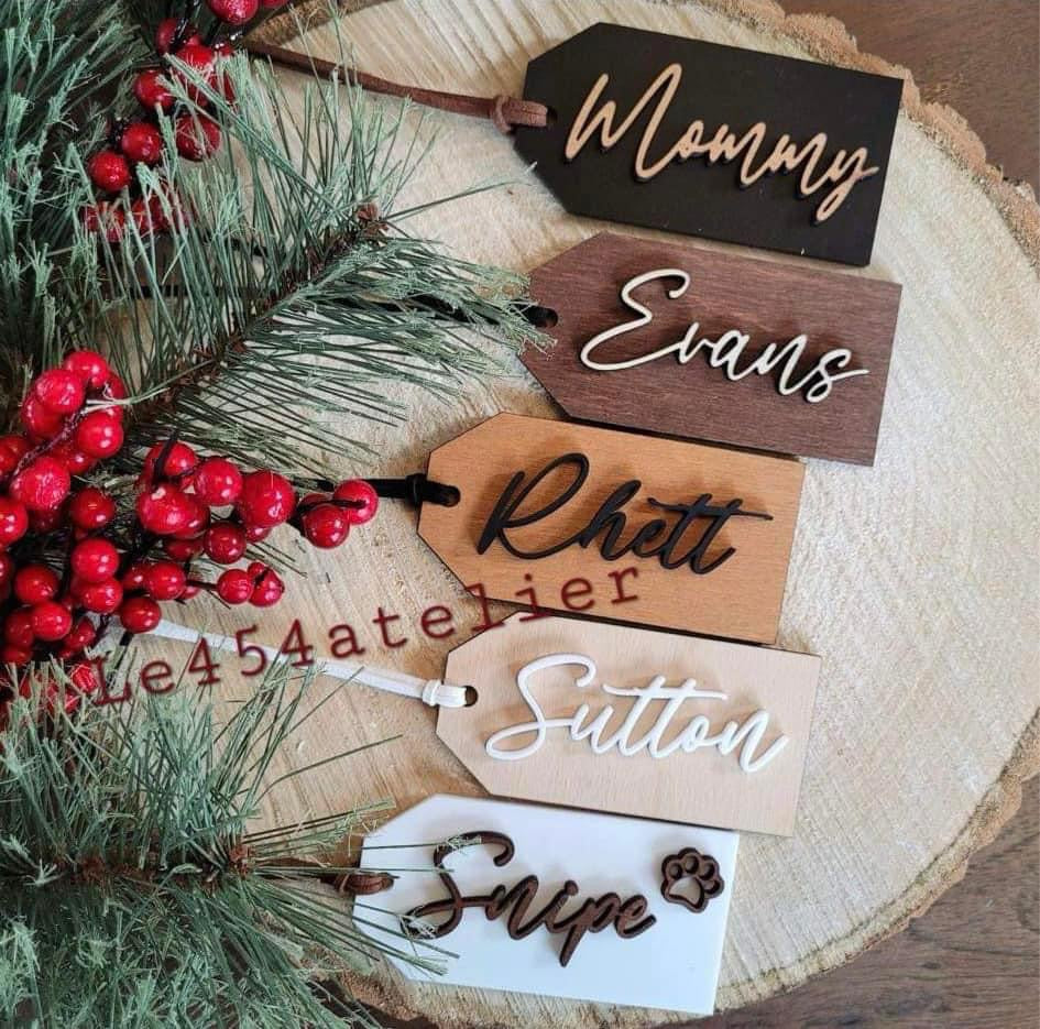 Personalized Name Tag