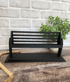 Raised shelf wood interchangeable base