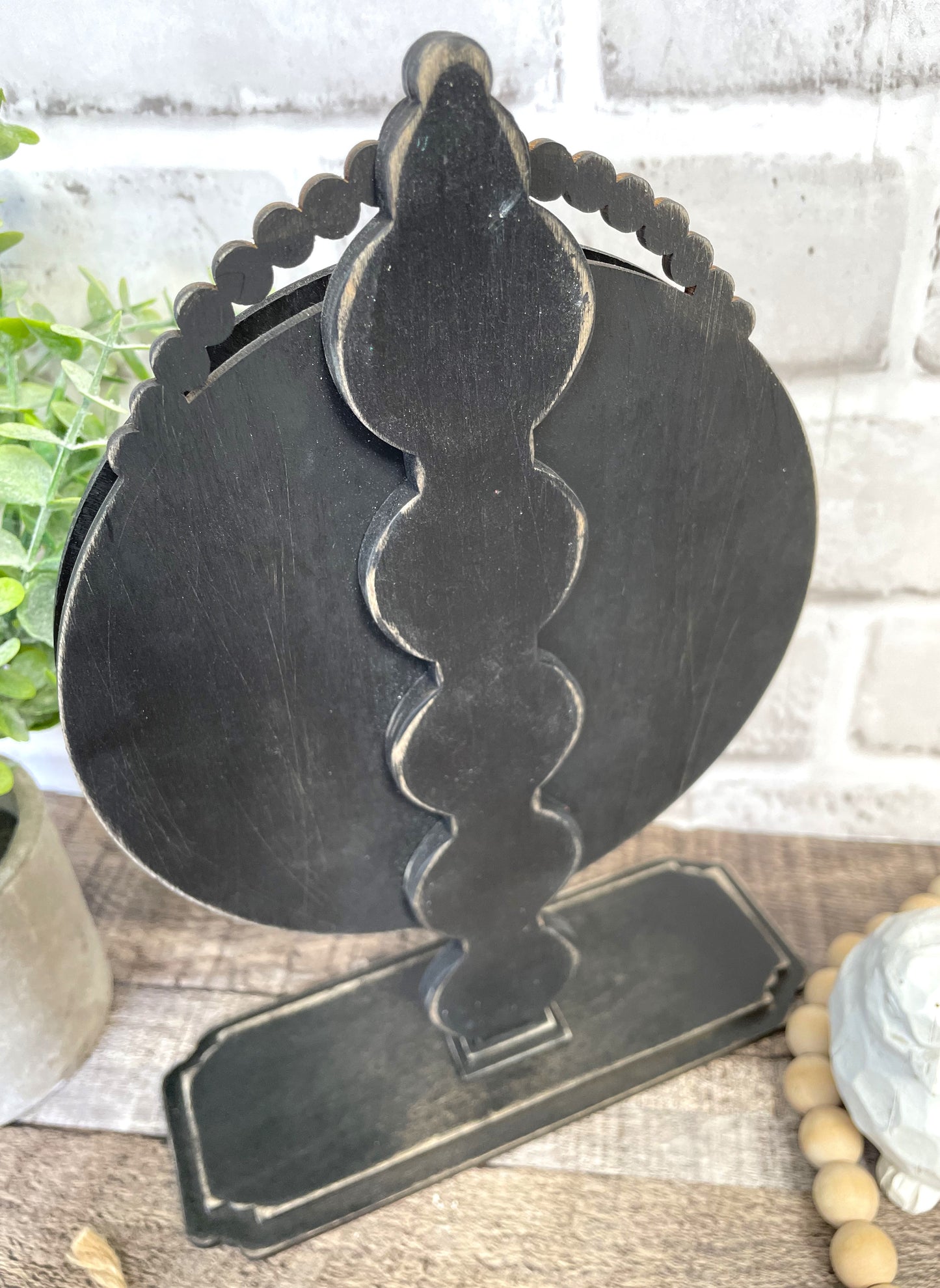 Table Top square Interchangeable base