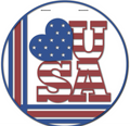 USA Door Round DIY Craft