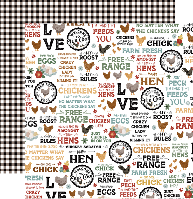 Chickens: Free Range Phrases